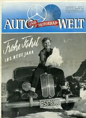 Auto und Motorrad-Welt 1954 Heft 1