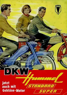DKW Hummel Standard und Standard Super Prospekt 1960