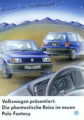 VW Polo 2 Facelift Fantasy Prospekt 9.1992