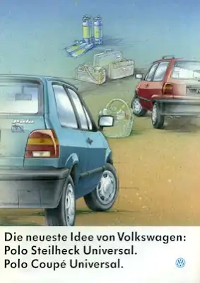 VW Polo 2 Facelift Universal Prospekt 2.1992