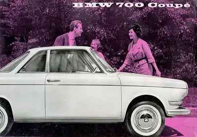 BMW 700 / 700 Coupe Prospekt 2.1960