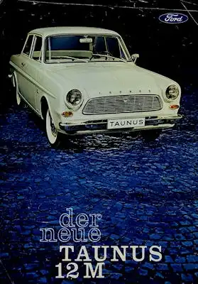 Ford Taunus 12 M P 4 Prospekt 1962
