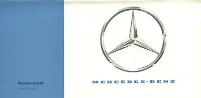 Mercedes-Benz Programm 12.1960