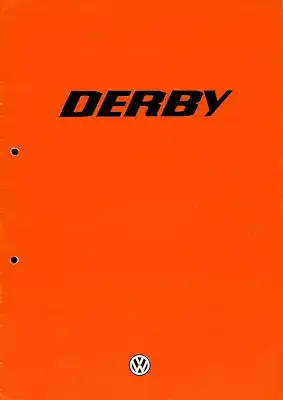 VW Derby Prospekt 1.1979