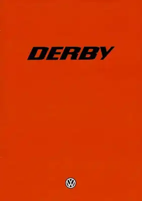 VW Derby Prospekt 8.1978