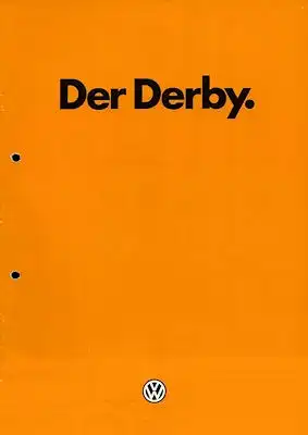 VW Derby 2 Prospekt 8.1984