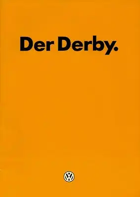 VW Derby 2 Prospekt 1.1982