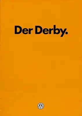 VW Derby Prospekt 8.1980