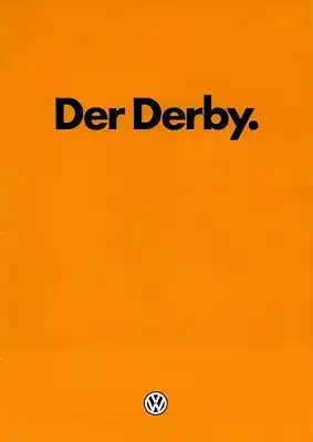 VW Derby Prospekt 8.1979