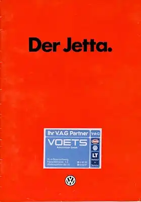 VW Jetta Prospekt 8.1982
