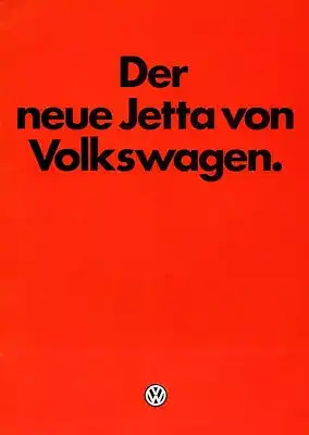 VW Jetta Prospekt 8.1979
