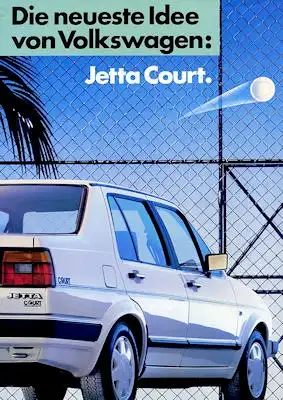 VW Jetta 2 Court Prospekt 4.1987