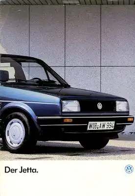 VW Jetta 2 Prospekt 1.1986