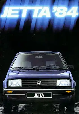VW Jetta 2 Prospekt 1.1984