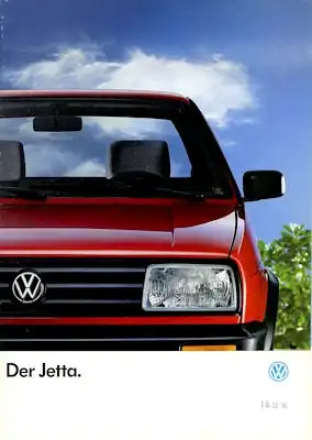 VW Jetta 2 Prospekt 8.1989