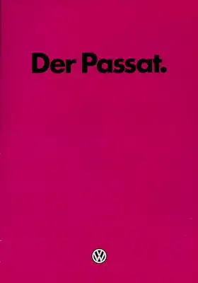 VW Passat Prospekt 1.1980