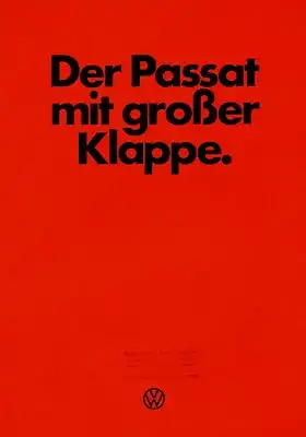 VW Passat Prospekt 1.1975
