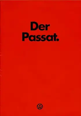 VW Passat Prospekt 8.1974