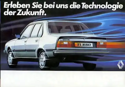 Renault 18 Turbo / Diesel Prospekt 1981