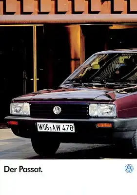 VW Passat B 2 Prospekt 1.1986