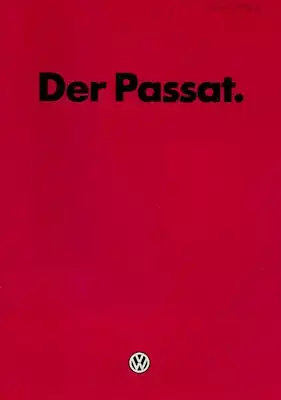 VW Passat B 2 Prospekt 8.1982
