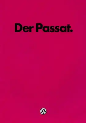 VW Passat B 2 Prospekt 1.1981