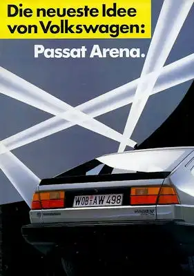 VW Passat B 2 Arena Prospekt 8.1985