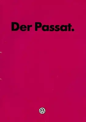 VW Passat B 2 Prospekt 8.1981