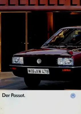VW Passat B 2 Prospekt 7.1986
