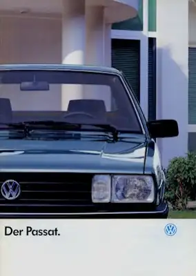 VW Passat B 2 Prospekt 8.1987