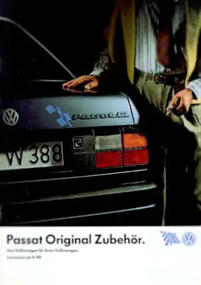 VW Passat B 3 Zubehör Prospekt 4.1988