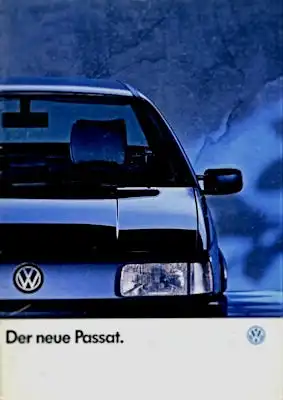 VW Passat B 3 Prospekt 9.1988