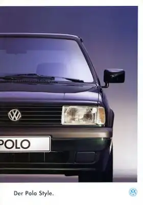 VW Polo 2 Facelift Style Prospekt 1.1994