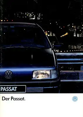 VW Passat B 3 Prospekt 8.1991