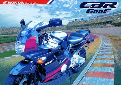 Honda CBR 600 F Prospekt 1992