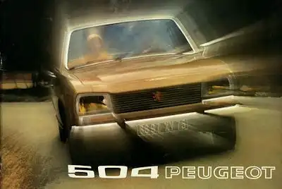 Peugeot 504 Prospekt 1973