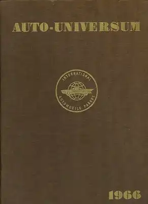 Auto Universum Nr. 9 1966