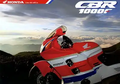 Honda CBR 1000 F Prospekt 1992