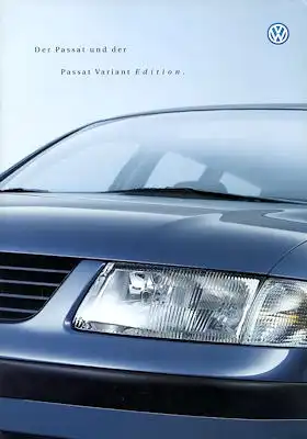 VW Passat B 5 / Variant Edition Prospekt 1.2000