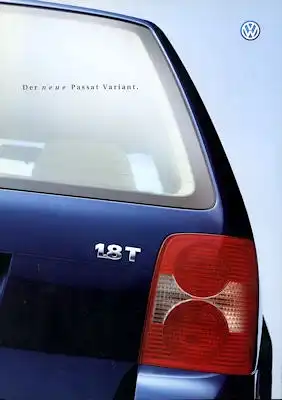 VW Passat B 5 GP Variant Prospekt 9.2000