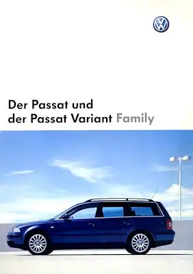 VW Passat B 5 GP Family Prospekt 10.2002