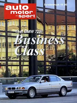 BMW 728i Test 1995