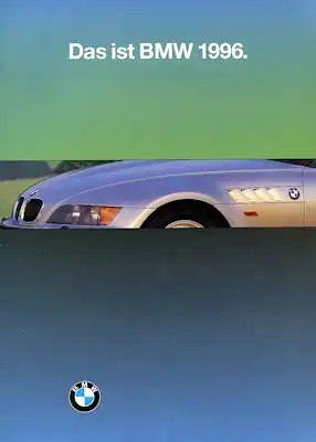 BMW Programm Das ist BMW 1996