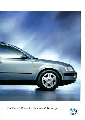 VW Passat B 5 Variant Prospekt 6.1997