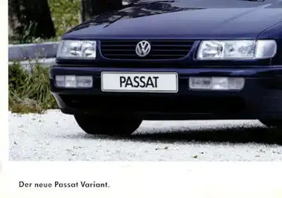 VW Passat B 4 Variant Prospekt 8.1993