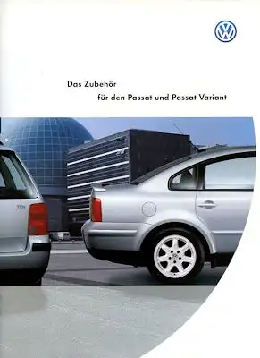 VW Passat B 5 / Variant Zubehör Prospekt 6.1997