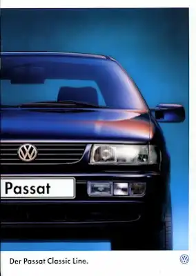 VW Passat B 4 Classic Line Prospekt 9.1995
