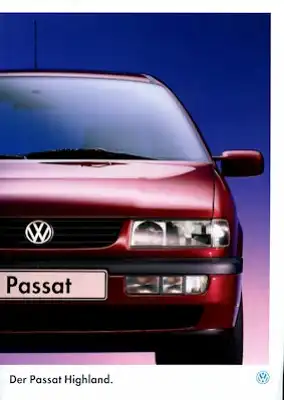 VW Passat B 4 Highland Prospekt 4.1995