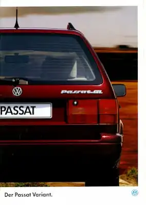 VW Passat B 4 Variant Prospekt 8.1994