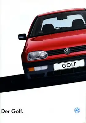 VW Golf 3 Prospekt 1.1993